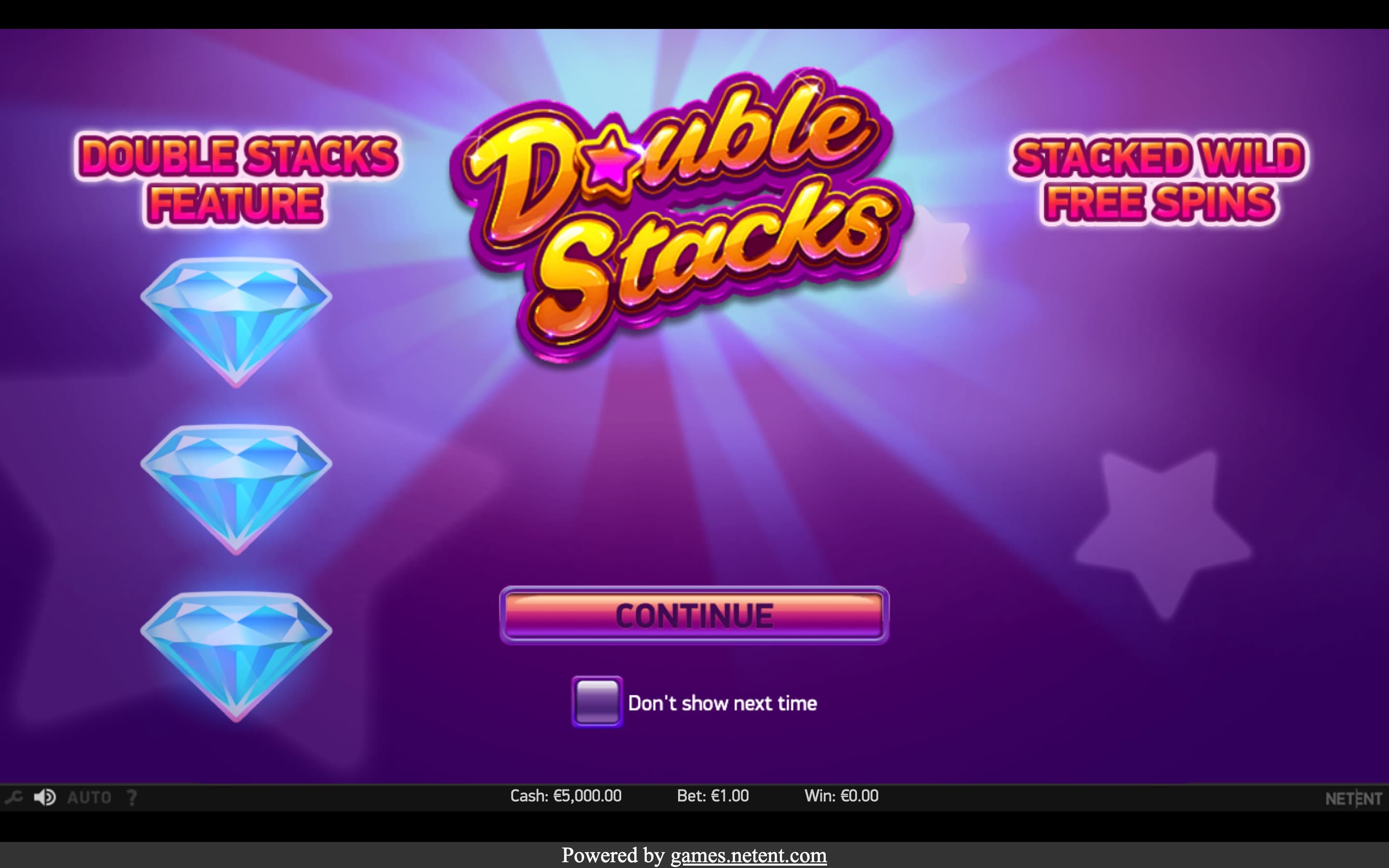 Double Stacks - NetEnt