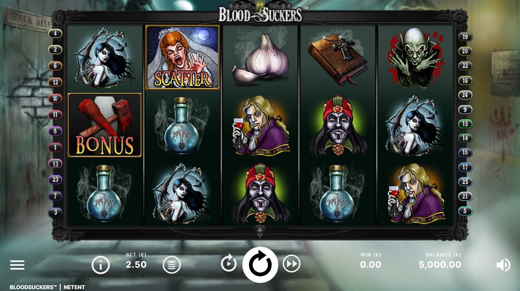 Blood Suckers - NetEnt