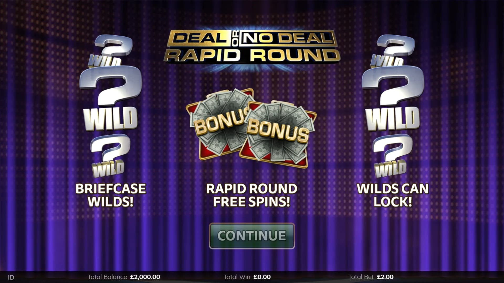 Deal Or No Deal Rapid Round International Endemol Games Logo