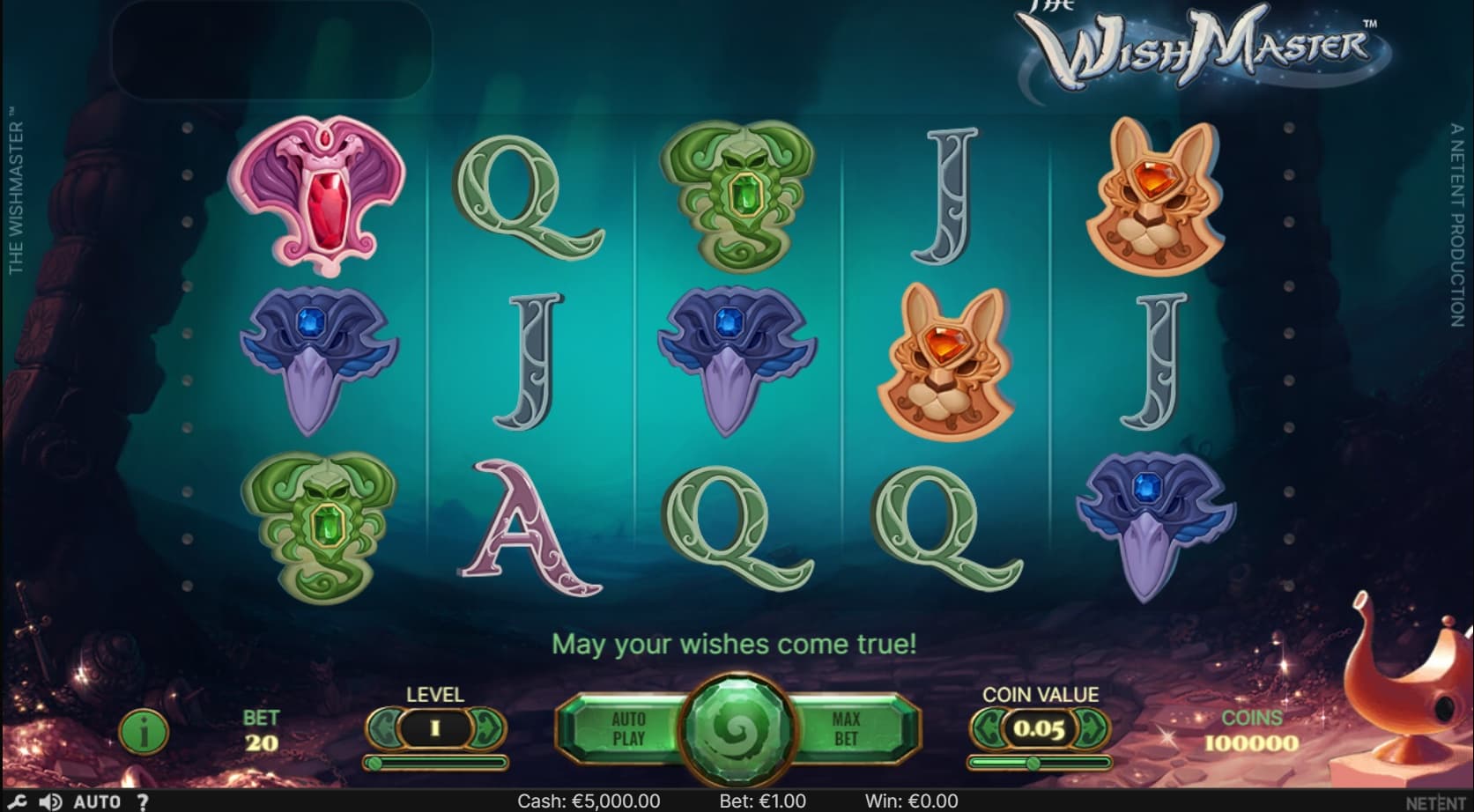 The Wish Master - NetEnt